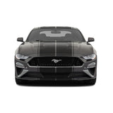 Dual 12" Racing Stripes w/pins Self Healing Vinyl fits Ford Mustang 2015 2023