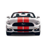 Dual 11" Racing Stripes Self Healing fits Ford Mustang Convertible 2016 to 2022