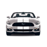 Dual 11" Racing Stripes Self Healing fits Ford Mustang Convertible 2016 to 2022