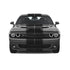 Dual 11" with pinstripes & .5" gap Racing Stripes Air Release Vinyl fits Dodge Challenger 2008 2022 Fusion Decals
