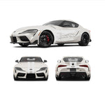 Triple Racing Stripes with Graphics Self Healing Vinyl fits Toyota Supra 2019+