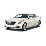 Dual 8" Racing Stripes Self Healing Vinyl fits Cadillac ATS-V Coup 2013 2019