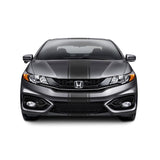 10" Racing Stripe w/pins Self Healing Vinyl fits Honda Civic Coup 2012 to 2015