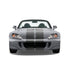 Dual 11" Racing Stripes Self Healing Vinyl fits Honda S2000 2003 to 2009