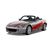 Razor Racing Stripes & Graphics Self Healing Vinyl fits Honda S2000 2003 to 2009