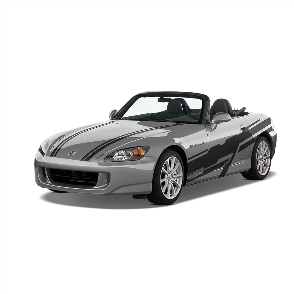 Razor Racing Stripes & Graphics Self Healing Vinyl fits Honda S2000 2003 to 2009