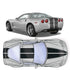 Dual 12" Racing Stripes Self Healing Vinyl fits Chevy Corvette C6 ZR1 2005 to 13