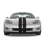 Dual 10" Racing Stripes Self Healing fits Chevrolet Corvette C6 ZR1 2005 to 2013