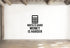Math Is Hard Money Is Harder - Funny Banking Wall Decal Vinyl Sticker Removable