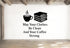 May Your Clothes Be Clean And Your Coffee Strong - Funny Laundry Room Wall Decal Vinyl Sticker Removable