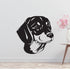 Slovensky Kopov Dog Removable Vinyl Decal Matte Finish Home Decor for Indoor Walls