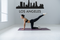 Cityscape Los Angeles with Text Vinyl Decal Removable Matte Finish Skyline Decore for Indoor Walls