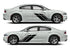 Triple Stripe Angled Side Livery Air Release Vinyl Decal Kit #10 Fits Dodge Charger 2011-2023 Fusion Decals