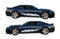 Chevrolet Camaro vinyl livery stripe kit, racing stripe kit detail