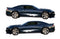 Chevrolet Camaro vinyl livery stripe kit, racing stripe kit detail
