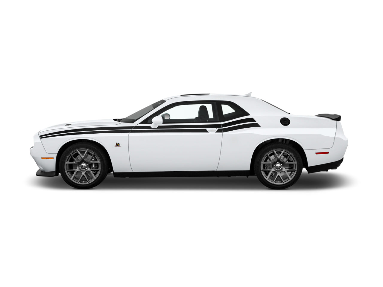 Dual Side Stripes Style #1 Vinyl Livery Kit Fits Dodge Challenger 2015 - 2023