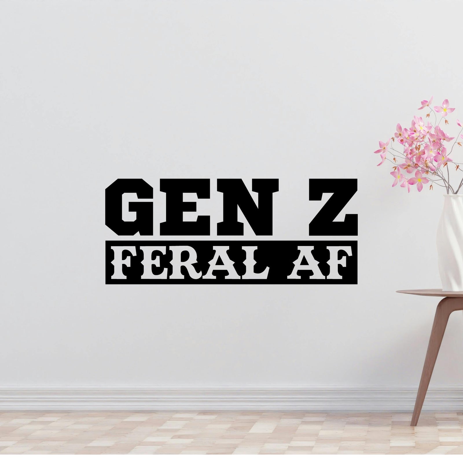 Sorry I M Not Good At Peopleing Removable Vinyl Decal for Interior Walls