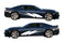 Chevrolet Camaro vinyl livery stripe kit, racing stripe kit detail
