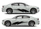 Dodge Charger vinyl livery stripe kit, racing stripe kit detail