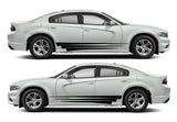 Angular Split Side Livery Air Release Vinyl Decal Kit #17 Fits Dodge Charger 2011-2023 Fusion Decals