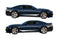 Chevrolet Camaro vinyl livery stripe kit, racing stripe kit detail