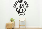 I'd rather be boating Removable Vinyl Decal for Interior Walls