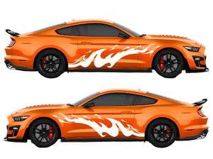 Flame Style Racing Air Release Livery Kit Fits Ford Mustang 2015 - 2023 Fusion Decals