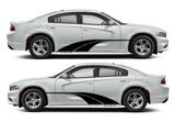 Speed Stripes Side Livery Air Release Vinyl Decal Kit #18 Fits Dodge Charger 2011-2023 Fusion Decals