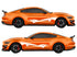 Dual Arrow Air Release Livery Kit #1 Fits Ford Mustang 2015 - 2023 Fusion Decals