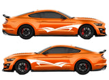 Dual Arrow Air Release Livery Kit #1 Fits Ford Mustang 2015 - 2023 Fusion Decals