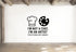 I'm Not A Chef, I'm An Artist (The Kitchen Is My Canvas) - Funny Kitchen Wall Decal Vinyl Sticker Removable