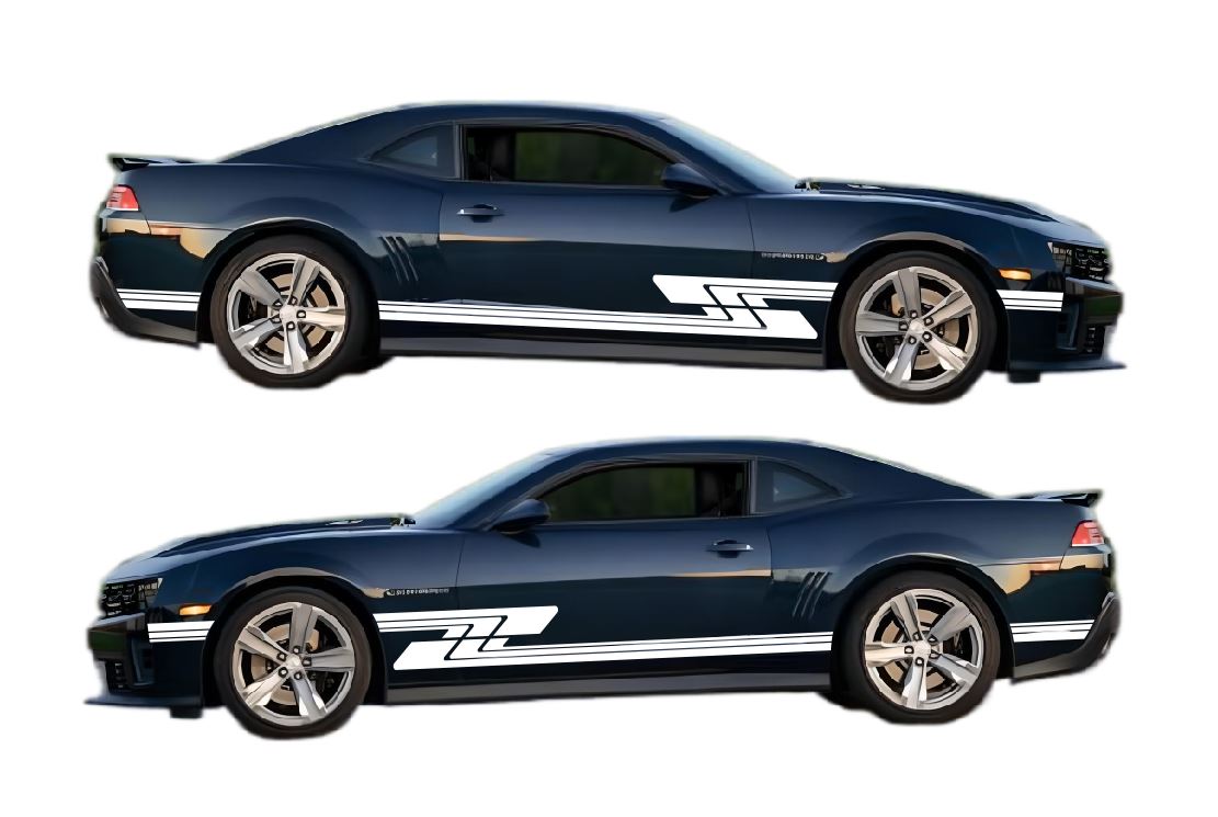 Unqiue Self Healing Livery Kit #19 fits Chevrolet Camaro 2016 - 2024 Fusion Decals