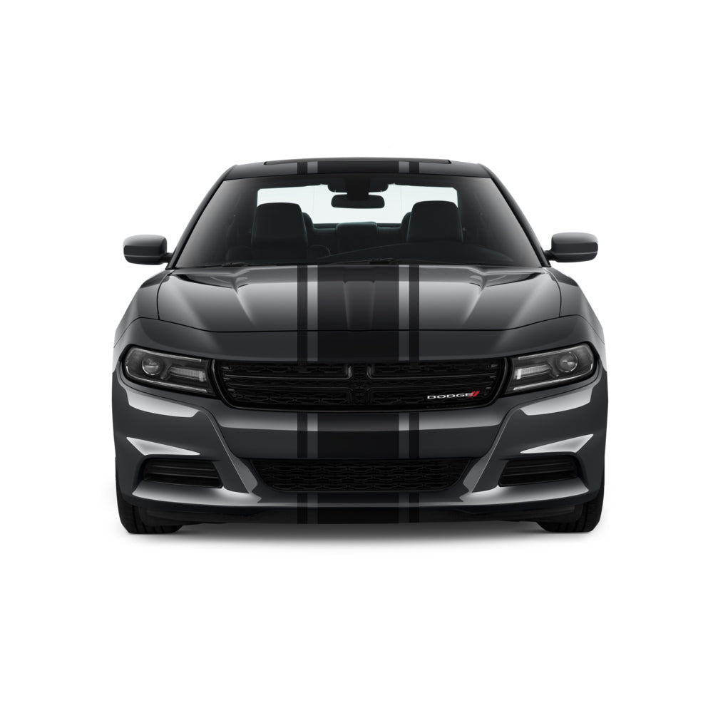 Racing Stripes & pinstripes [3x] 2" , 16", 2" x 68" Self Healing Vinyl Fits All Vehicles