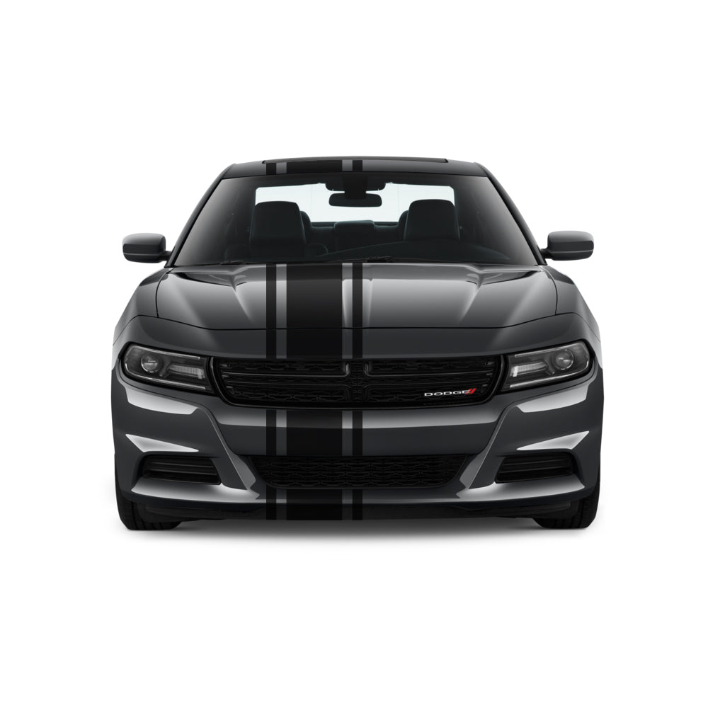 Racing Stripes & pinstripes [3x] 2" , 11", 2" x 68" Self Healing Vinyl Fits All Vehicles