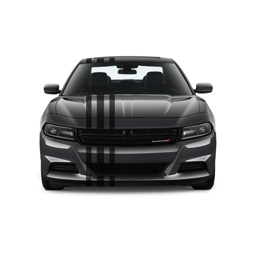 Racing Stripes & pinstripes [3x] 3" , 4", 3" x 70" Self Healing Air Release Vinyl Fits All Vehicles
