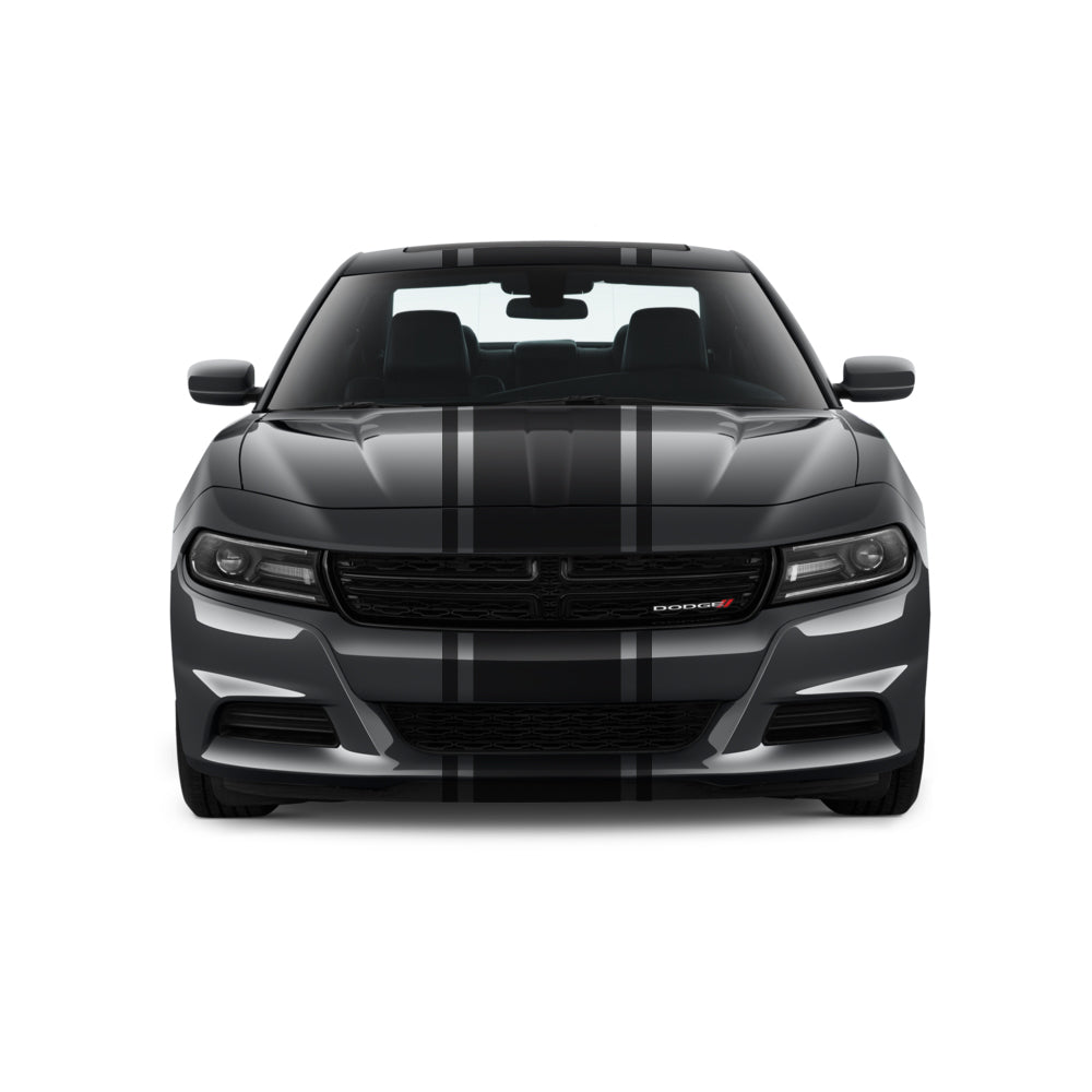Racing Stripes & pinstripes [3x] 2" , 19", 2" x 68" Self Healing Vinyl Fits All Vehicles