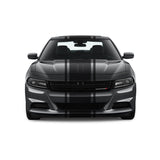 Racing Stripes & pinstripes [3x] 2" , 19", 2" x 70" Self Healing Air Release Vinyl Fits All Vehicles