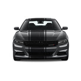 Racing Stripes & pinstripes [3x] 2" , 23", 2" x 70" Self Healing Air Release Vinyl Fits All Vehicles