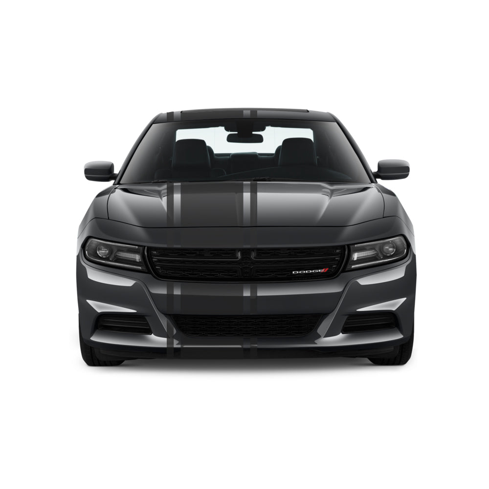 Racing Stripes & pinstripes [3x] 2" , 18", 2" x 68" Self Healing Vinyl Fits All Vehicles