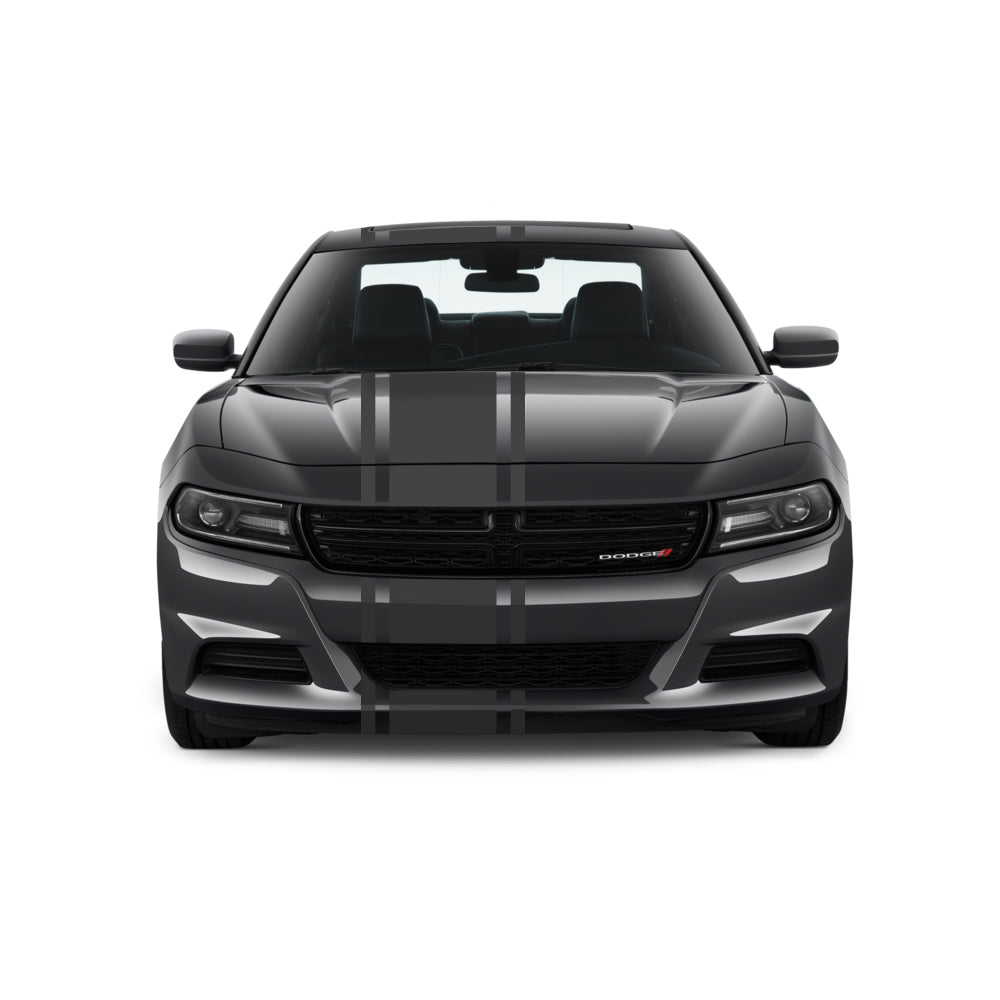 Racing Stripes & pinstripes [3x] 2" , 15", 2" x 68" Self Healing Vinyl Fits All Vehicles