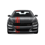 Racing Stripes & pinstripes [3x] 2" , 4", 2" x 70" Self Healing Air Release Vinyl Fits All Vehicles