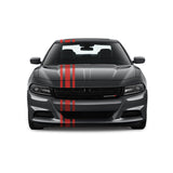 Racing Stripes & pinstripes [3x] 2" , 4", 2" x 68" Self Healing Vinyl Fits All Vehicles