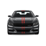 Racing Stripes & pinstripes [3x] 2" , .50", 2" x 68" Self Healing Vinyl Fits All Vehicles