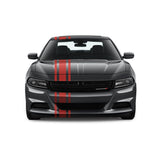 Racing Stripes & pinstripes [3x] 2" , 6", 2" x 68" Self Healing Vinyl Fits All Vehicles