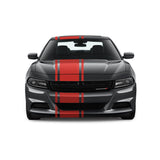 Racing Stripes & pinstripes [3x] 2" , 17", 2" x 68" Self Healing Vinyl Fits All Vehicles