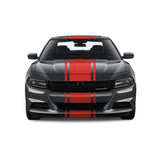Racing Stripes & pinstripes [3x] 2" , 19", 2" x 70" Self Healing Air Release Vinyl Fits All Vehicles