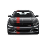 Racing Stripes & pinstripes [3x] 2" , 5", 2" x 70" Self Healing Air Release Vinyl Fits All Vehicles