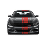 Racing Stripes & pinstripes [3x] 2" , 14", 2" x 68" Self Healing Vinyl Fits All Vehicles