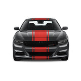 Racing Stripes & pinstripes [3x] 2" , 21", 2" x 68" Self Healing Vinyl Fits All Vehicles