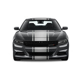 Racing Stripes & pinstripes [3x] 2" , 21", 2" x 68" Self Healing Vinyl Fits All Vehicles